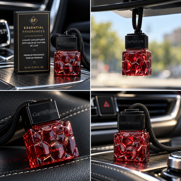 Car Fragrance Diffuser — 10ml Hanging Bottle