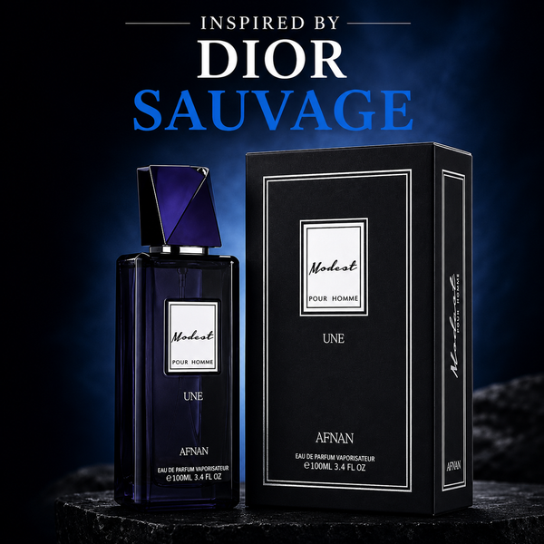 Afnan Modest Une Pour Homme inspired by Dior Sauvage EDP-100 ml