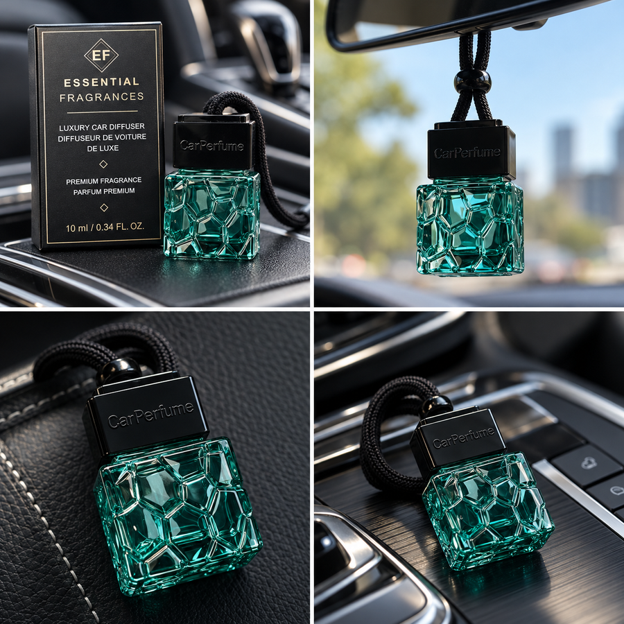 Car Fragrance Diffuser — 10ml Hanging Bottle
